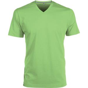k357-lime-t-shirt-kariban-col-v-flashy-green