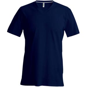 k357-navy-t-shirt-kariban-col-v-navy-blue