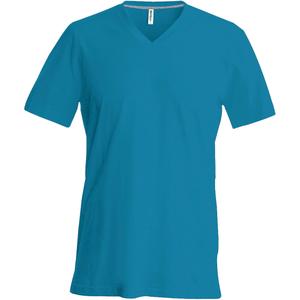 k357-tropicalblue-t-shirt-kariban-col-v-light-blue