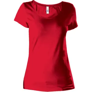 T-shirt de mulher Kariban Manches Courtes image-0