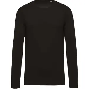Langarm-T-Shirt Kariban Coton Bio Col Rond image-0