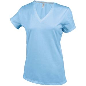 k381-skyblue-fitted-women-s-t-shirt-kariban-col-v-sky-blue