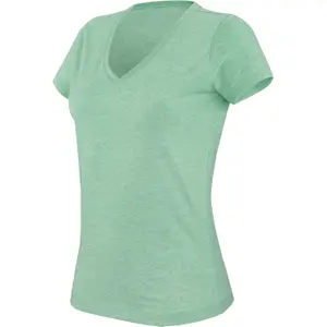 T-shirt de mulher Kariban Col V Mélange image-0