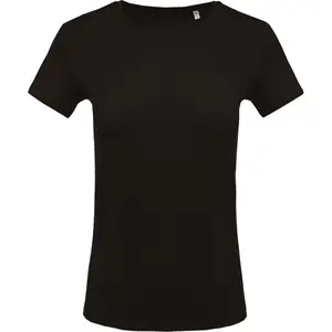 Damen-T-Shirt Kariban Rundhalsausschnitt image-0