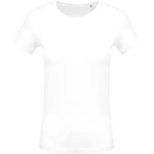 Dames-T-shirt Kariban blanc Col Rond image-0