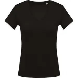 Damen-T-Shirt Kariban V-Ausschnitt image-0