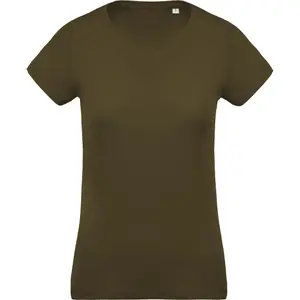 T-shirt de mulher Kariban Coton Bio Col Rond image-0