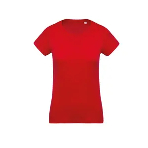Damen-T-Shirt Kariban Coton Bio Rundhalsausschnitt image-0