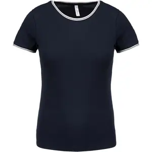 Frauen-T-Shirt Kariban Maille Piquée Col Rond image-0