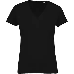 Frauen-T-Shirt Kariban Coton Bio Col V image-0