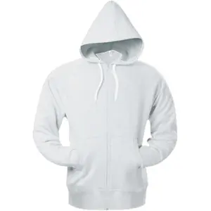 Sweathirt zippé à capuche Kariban blanc image-0