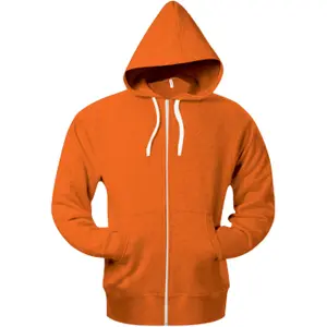 Sweatshirt com capuz e fecho de correr Kariban French Terry image-0