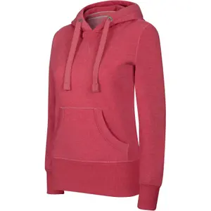 Damen-Kapuzenpulli Kariban Mélange image-0