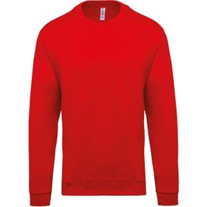 k475-red-kinderen-sweatshirt-kariban-col-rond-rood