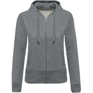 Bio-Kapuzenpullover für Frauen Kariban Molleton image-0