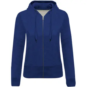 Bio-Kapuzenpullover für Frauen Kariban Molleton image-0