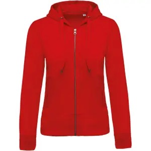 Sweatshirt com capuz mulher biológico Kariban Molleton image-0