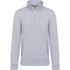 Cotton sweatshirt Kariban Col Zippé image-0