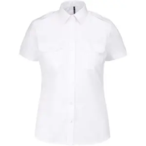 Camisa de mujer de manga corta Kariban Pilote image-0