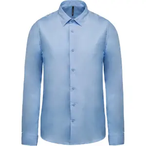 Cotton shirt Kariban Popeline image-0