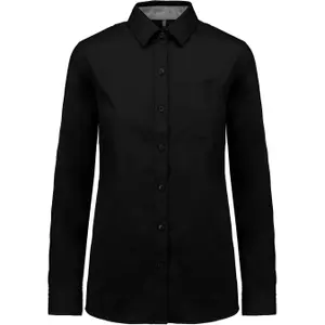 Women's cotton shirt Kariban Nevada image-0