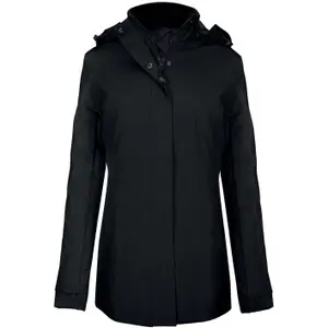 k6108-black-parka-damen-kariban-schwarz