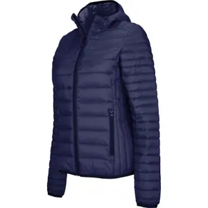 k6111-navy-damen-daunenjacke-kariban-legere-capuche-dunkelblau