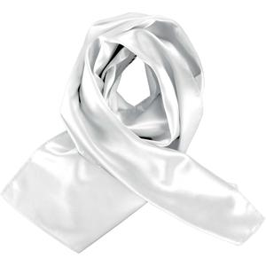 k861-white-scarf-kariban-satine-white-one-size
