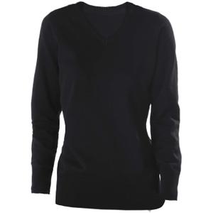 k966-black-pullover-damen-kariban-col-v-schwarz