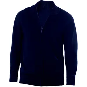 kariban-zipped-cardigan-azure-blue