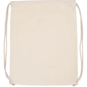 Backpack Kimood en coton blanc image-0