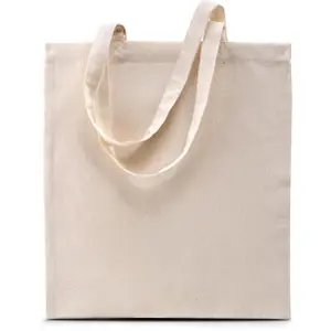 Cotton bag Kimood Shopping Natural image-0