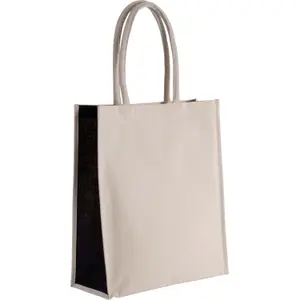 Cotton/jute tote bag Kimood - 23 L image-0