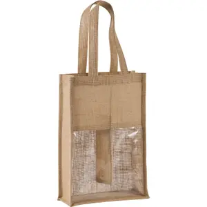 Bolsa Kimood Porte Bouteilles en Jute image-0