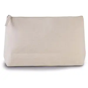 Cotton toiletry bag Kimood blanc image-0