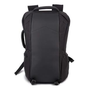 ki0888-graphitegreyheather-black-polyester-rucksack-kimood-antivol-blau-schwarz-gesprenkelt-tu