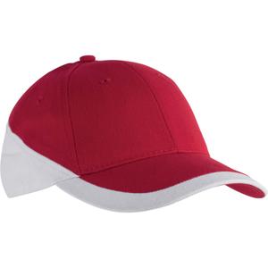 kp045-red-white-cap-k-up-racing-6-panneaux-red-white-one-size