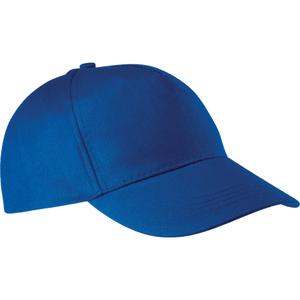 kp116-royalblue-cotton-cap-k-up-5-panneaux-royal-blue-one-size