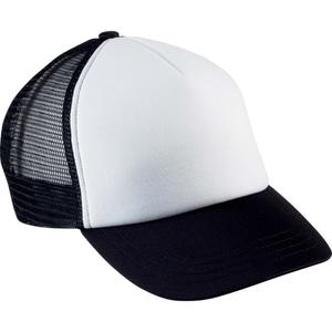 kp143-white-black-children-s-cap-k-up-trucker-5-panneaux-white-black-one-size