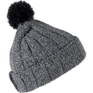 kp519-greymelange-darkgrey-bonnet-k-up-a-pompon-gris-clair-gris-fonce-tu