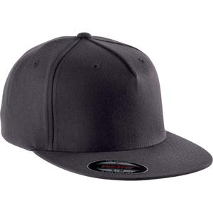 kp908-deepgrey-cap-k-up-flexfit-5-panneaux-dark-gray