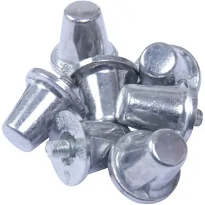 Pack of 100 studs Proact alu coniques image-0