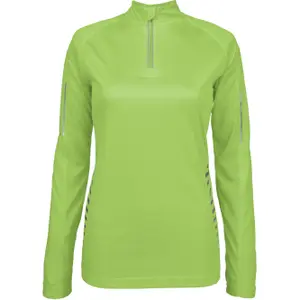 T-Shirt feminino de mangas longas 1/4 Zip Praoct Sport image-0