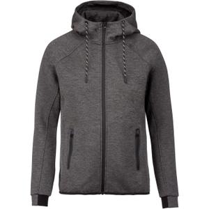 pa358-deepgreyheather-jacket-proact-capuche-homme-dark-gray