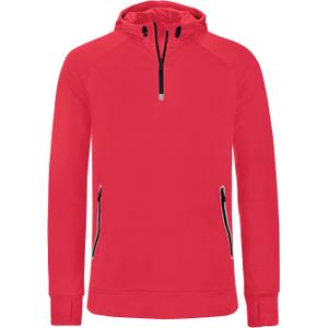 pa360-red-poract-1-4-zip-sport-hoodie-red