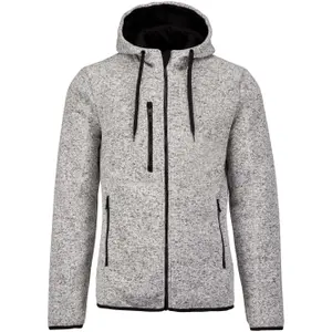 pa365-lightgreymelange-jacke-proact-capuche-chinee-homme-grau-gesprenkelt