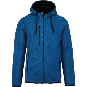 pa365-lightroyalbluemelange-jacke-proact-capuche-chinee-homme-konigsblau