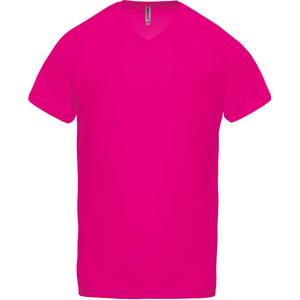 pa476-fuchsia-t-shirt-a-col-v-proact-sport-rosa-fucsia