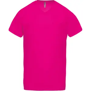 pa476-fuchsia-v-ausschnitt-t-shirt-proact-sport-fuchsienrosa