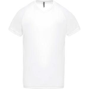 proact-v-neck-sport-t-shirt-white